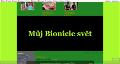 Desktop Screenshot of muj-bionicle-svet.blog.cz