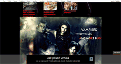 Desktop Screenshot of blackblood-blog.blog.cz
