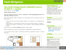 Tablet Screenshot of kiado-minigarzon.blog.hu