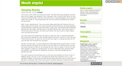 Desktop Screenshot of angolmesek.blog.hu