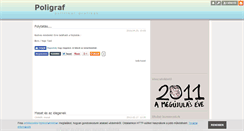 Desktop Screenshot of poligraf.blog.hu
