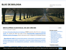 Tablet Screenshot of biosfera.blog.cat
