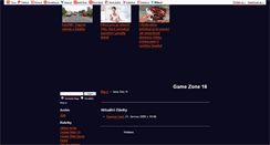 Desktop Screenshot of gamezone16.blog.cz