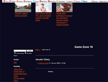 Tablet Screenshot of gamezone16.blog.cz