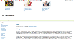 Desktop Screenshot of moje-morce-a-ja.blog.cz