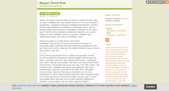 Desktop Screenshot of mtklub.blog.hu
