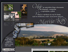 Tablet Screenshot of marijakesfoto.blog.cz