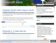 Tablet Screenshot of minecraftbazis.blog.hu
