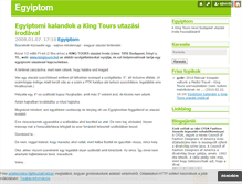 Tablet Screenshot of egyiptom-kingtours.blog.hu
