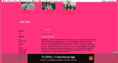 Desktop Screenshot of foryou-forever.blog.cz