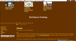 Desktop Screenshot of katachyon-training.blog.cz