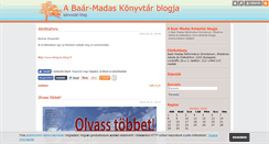 Desktop Screenshot of bmrgk.blog.hu