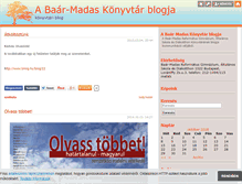 Tablet Screenshot of bmrgk.blog.hu