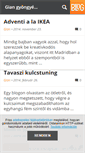 Mobile Screenshot of gian.blog.hu
