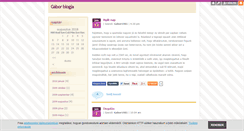 Desktop Screenshot of napigabor.blog.hu
