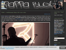 Tablet Screenshot of pappa.blog.hu