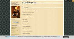 Desktop Screenshot of nlgkonyvtar.blog.hu