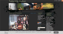 Desktop Screenshot of civiltudomany.blog.hu