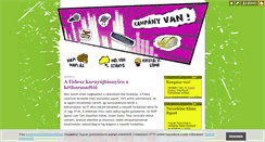 Desktop Screenshot of kampanyvan.blog.hu
