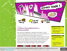 Tablet Screenshot of kampanyvan.blog.hu