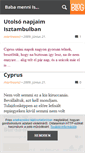 Mobile Screenshot of miertneenci.blog.hu