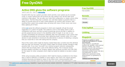 Desktop Screenshot of freedyndns.blog.hu