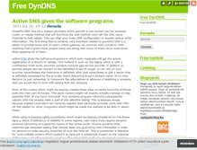 Tablet Screenshot of freedyndns.blog.hu