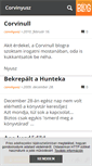 Mobile Screenshot of corvinyusz.blog.hu