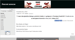 Desktop Screenshot of lexovo.blog.cz
