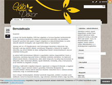 Tablet Screenshot of galadekor.blog.hu