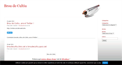 Desktop Screenshot of broudecultiu.blog.cat
