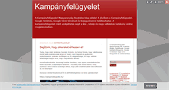 Desktop Screenshot of kampanyfelugyelet.blog.hu