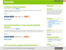 Tablet Screenshot of botanika.blog.hu