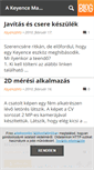 Mobile Screenshot of keyence.blog.hu