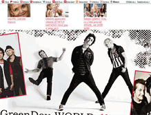 Tablet Screenshot of greenday-world.blog.cz