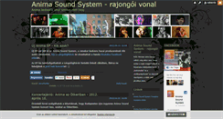 Desktop Screenshot of animasoundsystem.blog.hu