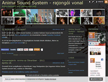 Tablet Screenshot of animasoundsystem.blog.hu