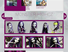 Tablet Screenshot of monster-highcz.blog.cz