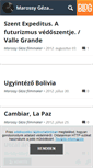 Mobile Screenshot of marossygezafilmmaker.blog.hu