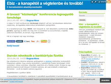 Tablet Screenshot of ebiz.blog.hu