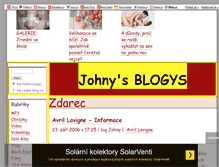 Tablet Screenshot of bigjohny025.blog.cz