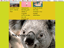 Tablet Screenshot of naj-zvierata.blog.cz