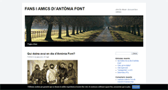 Desktop Screenshot of antoniafont.blog.cat