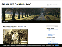 Tablet Screenshot of antoniafont.blog.cat