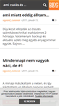 Mobile Screenshot of dehogycsalas.blog.hu