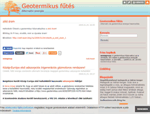 Tablet Screenshot of geotermikusfutes.blog.hu