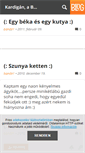 Mobile Screenshot of kardigan.blog.hu