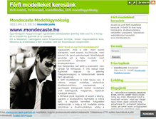 Tablet Screenshot of ferfimodell.blog.hu