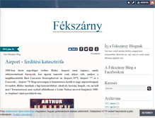 Tablet Screenshot of fekszarny.blog.hu