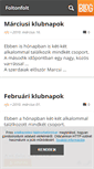 Mobile Screenshot of foltonfolt.blog.hu